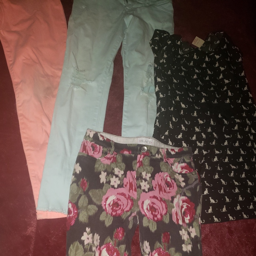 Make me an OFFER 4 allBig kid used jeans size 10's